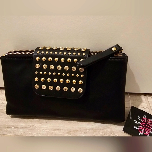 Olivia Miller Rhinestone Clutch - Picture 1 of 7